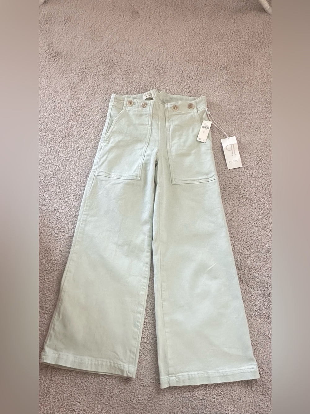 Anthropologie Pilcro The Kit Cropped High-Rise Jeans Sz 24
